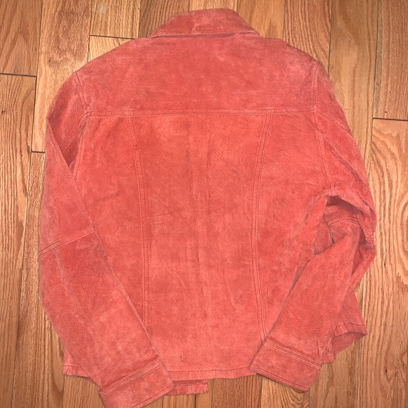 Vintage early 2000s suede shirt jacket - Picture 3 of 4